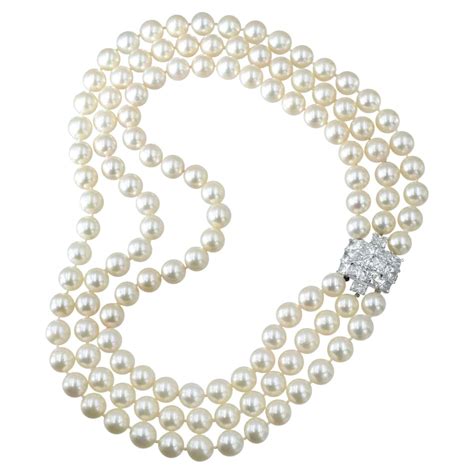 cartier pearl necklace